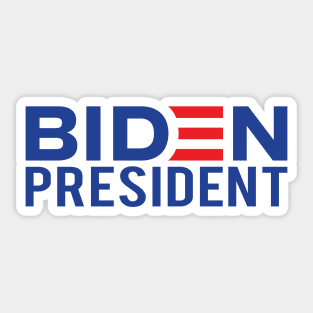 biden president Sticker